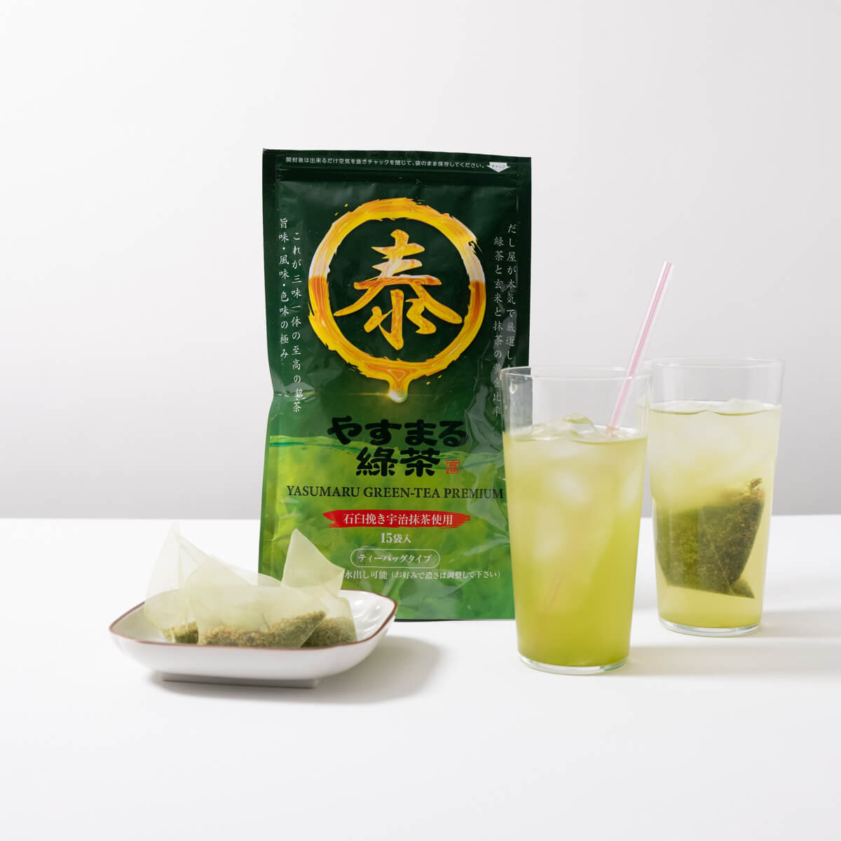 【大倉クラブ＆ホテルズセレクト】やすまる緑茶 75g（5g×15袋）