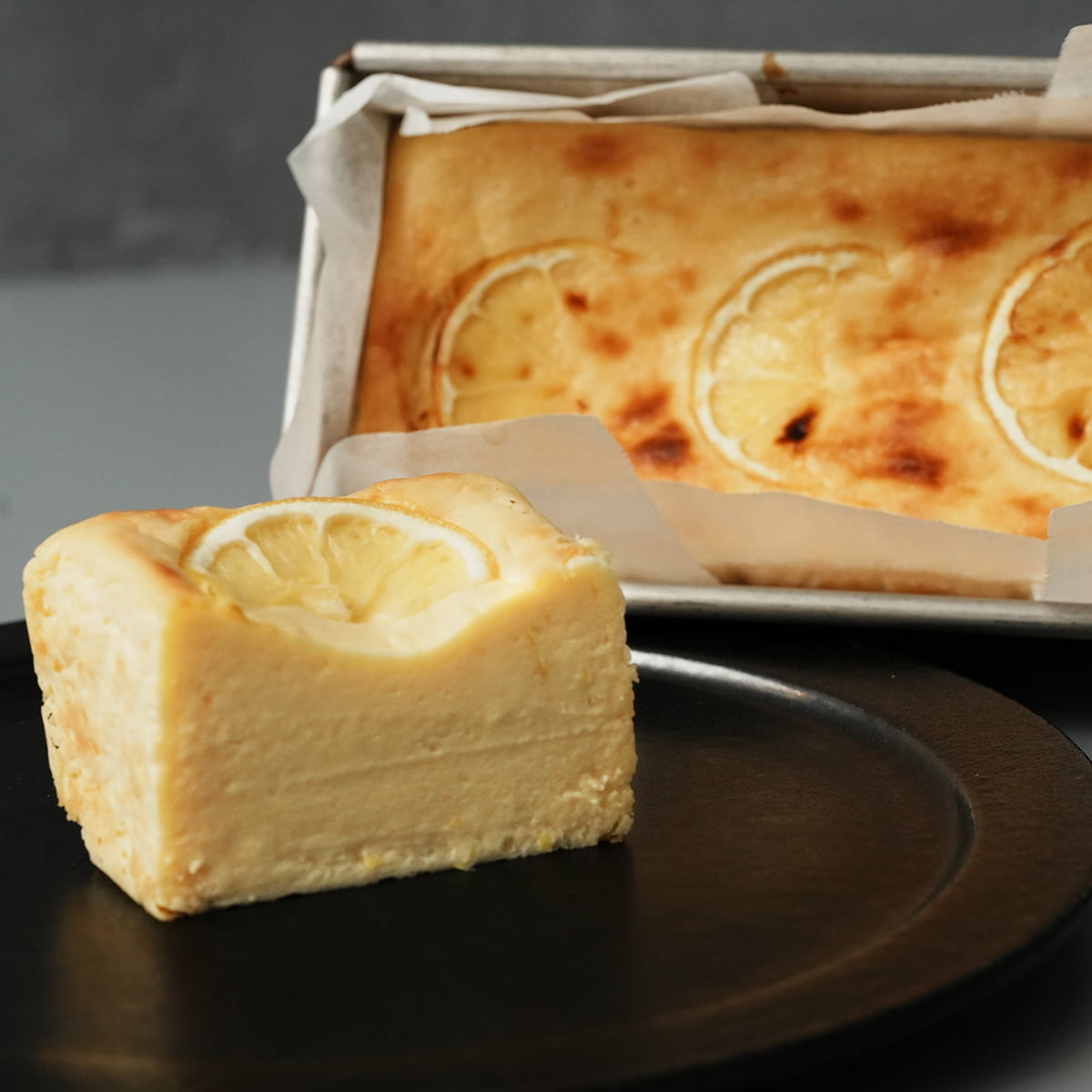 【想いを贈る春ギフト】濃厚なのに驚くほど爽やか　淡路島レモンのバスクチーズケーキ〈５つ星ひょうご選定商品〉｜ザ グランリゾート エレガンデ淡路島セレクト