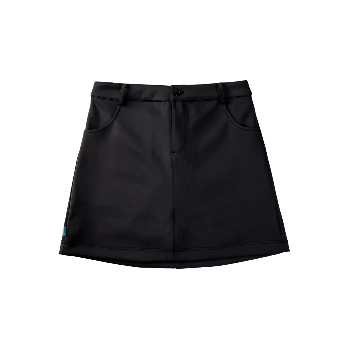 〈4月中旬以降発送〉ダンボールニットスカート（レディース）ブラック　Sサイズ｜Gorurun × HESTA LIFE