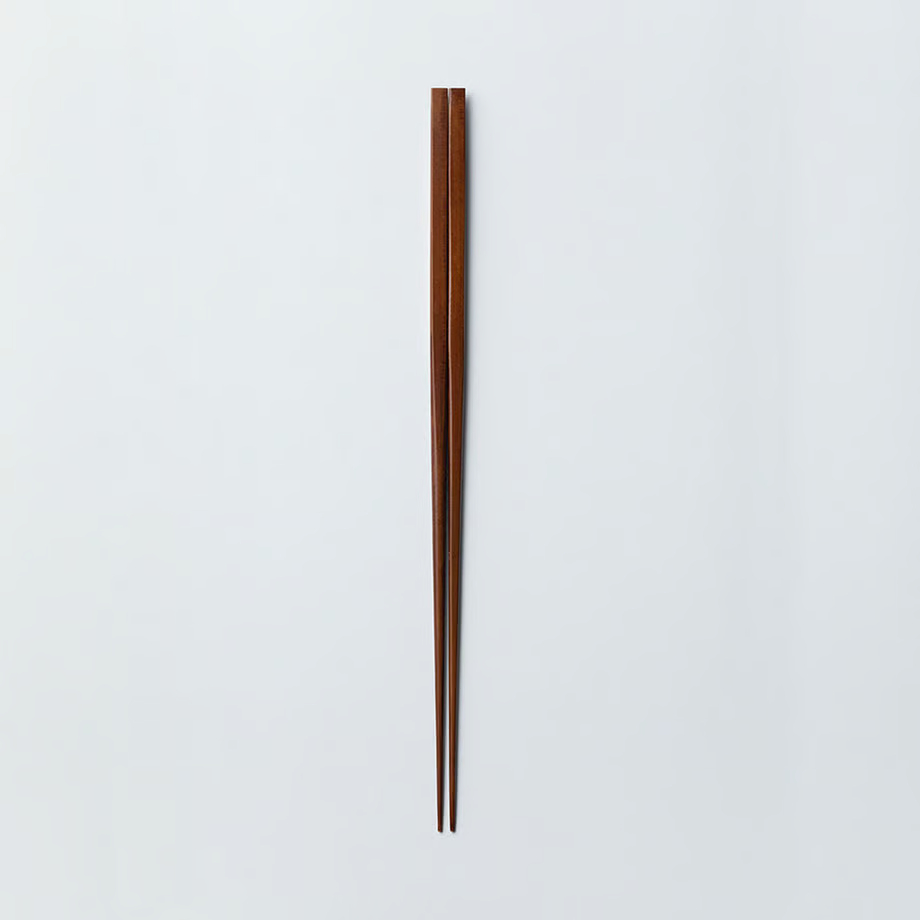 ヤマチク うるし盛付箸 30cm