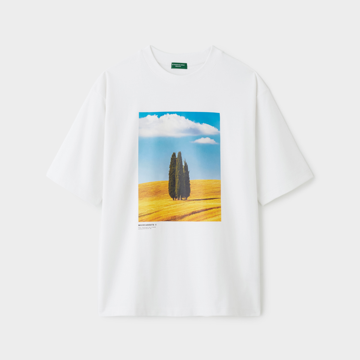 【SATOMI YAMAUCHI】WHEREABOUTS II Relaxed fit T-shirts 【A】