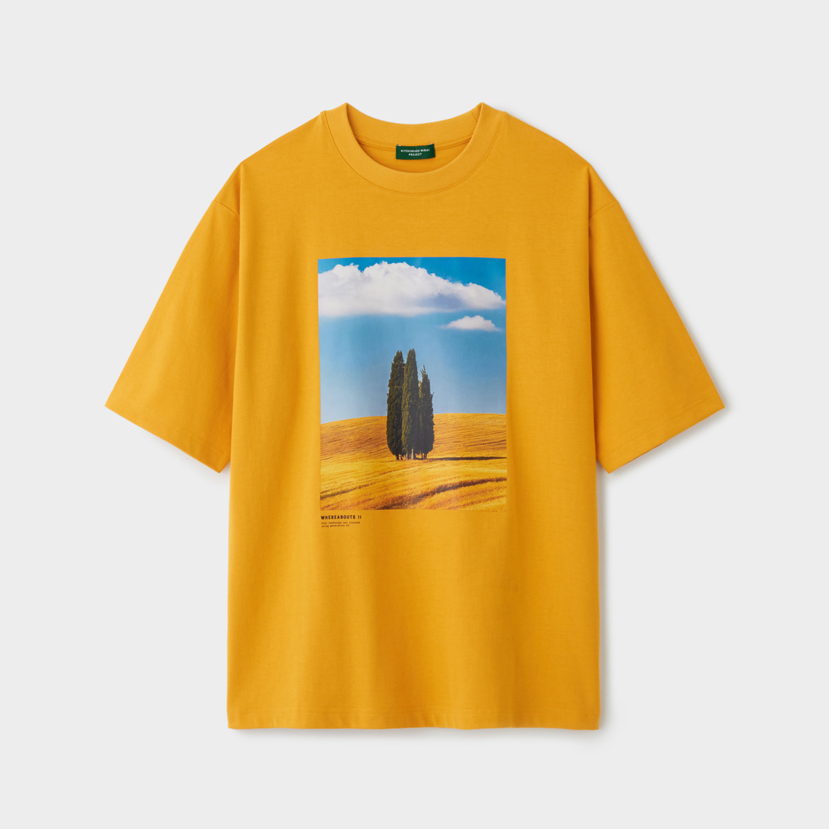 【SATOMI YAMAUCHI】WHEREABOUTS II Relaxed fit T-shirts 【A】