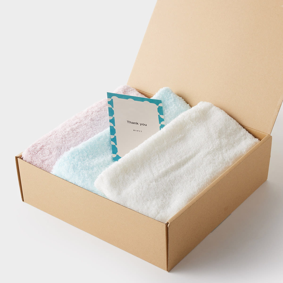 やさしい肌ざわりを贈る エアーかおるのフェイスタオル 3点セット｜HESTA LIFE限定ギフト