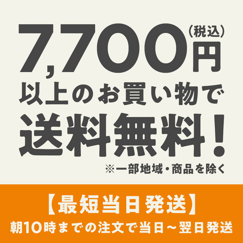 送料無料 & 最短当日配送スタート