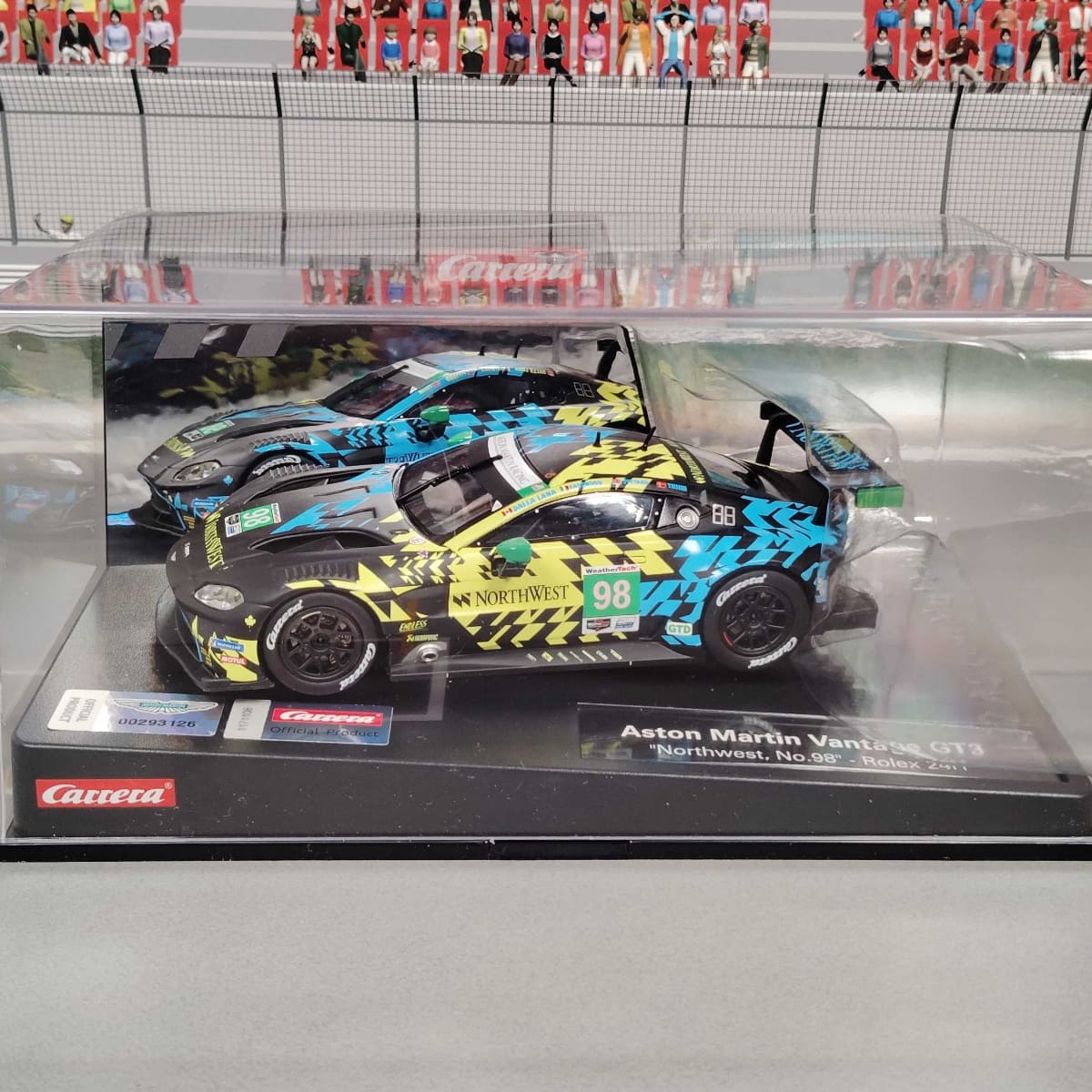 【淡路島セレクト】1/32スロットカー [Carrera Evolution 132] Aston Martin Vantage GT3 #98 "Northwest" Rolex-24Hr