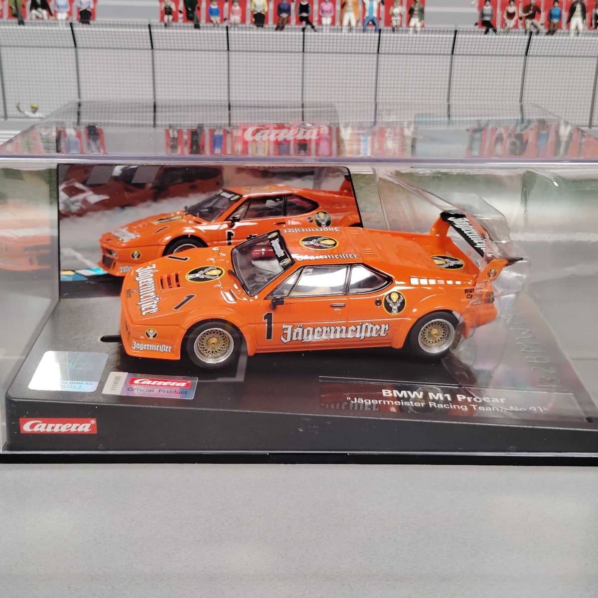 【淡路島セレクト】1/32スロットカー [Carrera Evolution 132] BMW M1 Procar "Jaegermeister" #1.