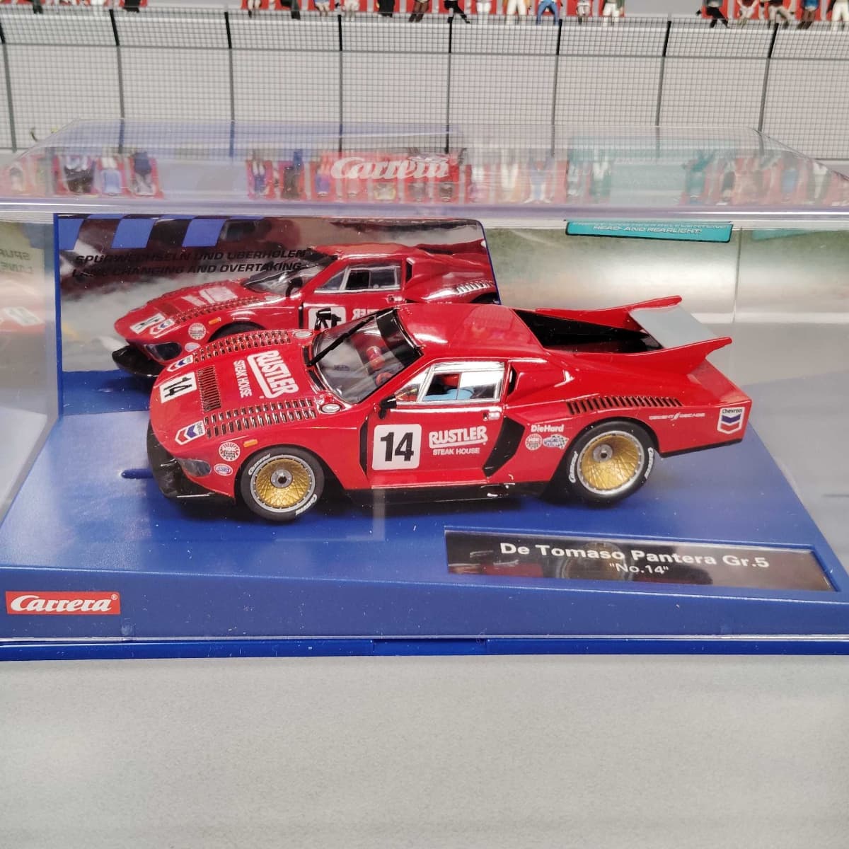 【淡路島セレクト】1/32スロットカー  [Carrera Digital 132] de Tomaso Pantera #14  -RED-