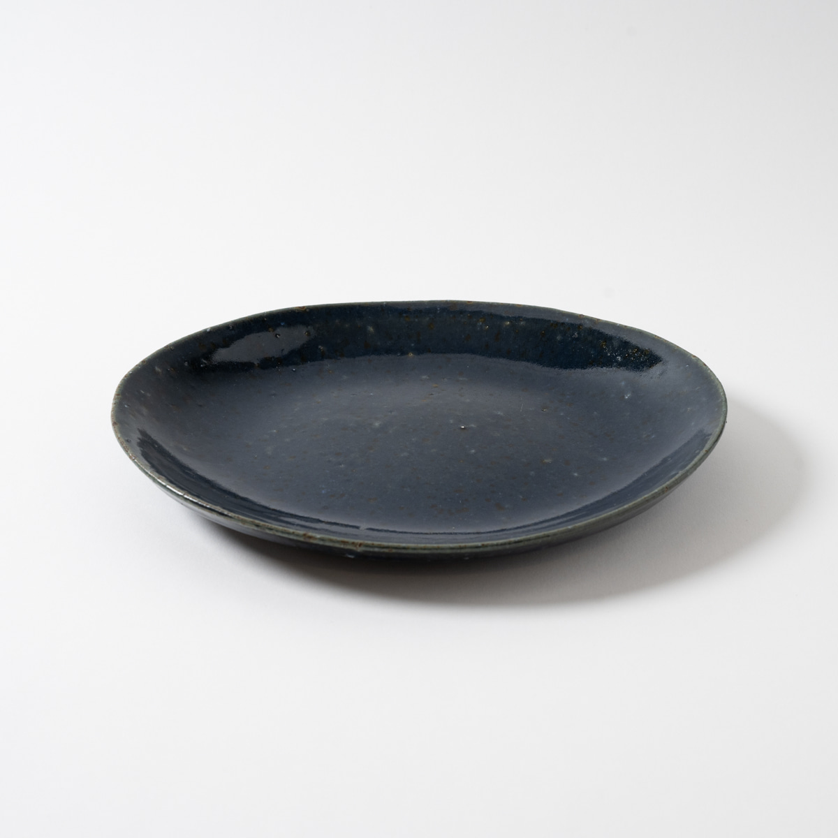 【信楽焼】ここち - KOKOCHI - カレー皿　るり紺　26cm