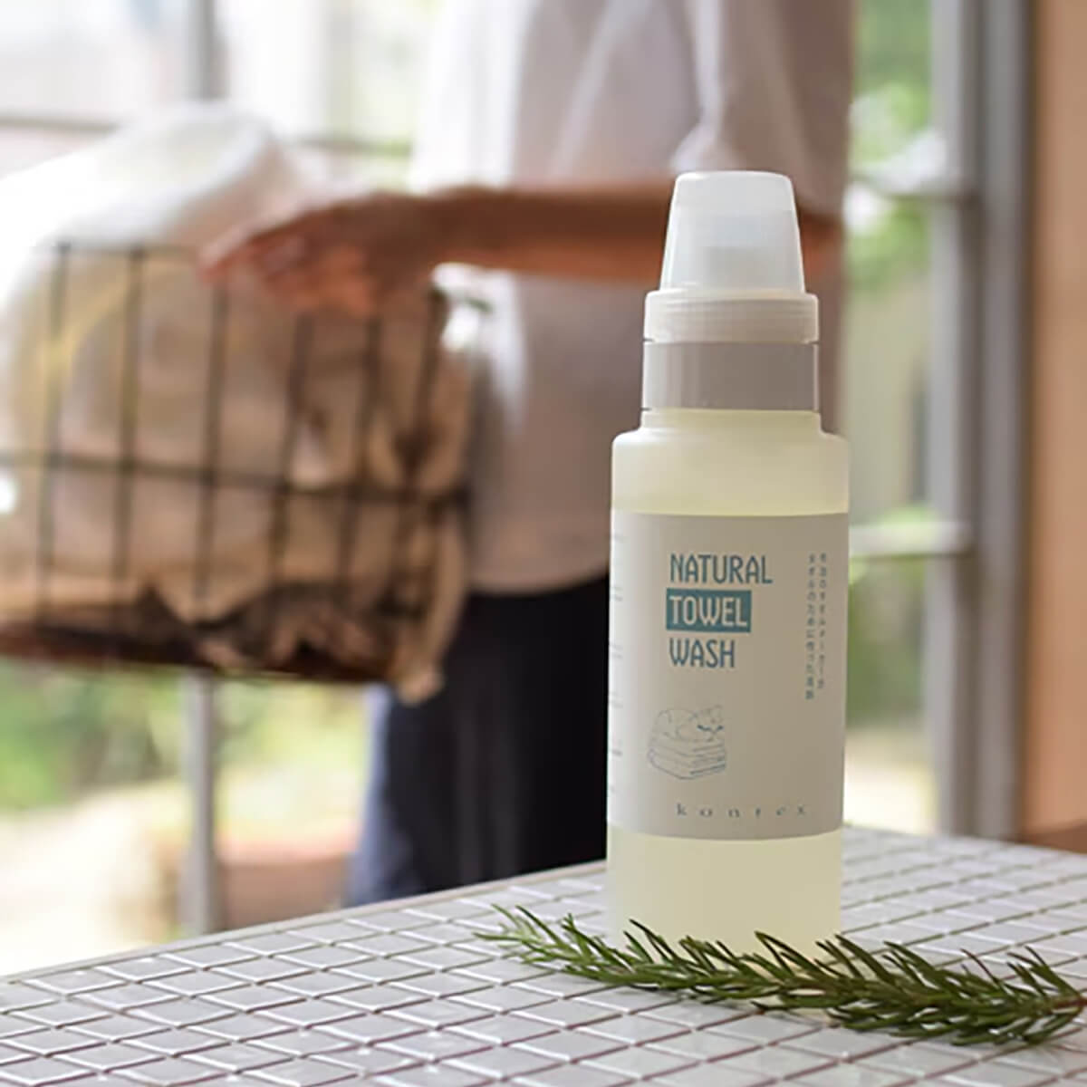 大切なタオルのために作った 100%天然素材の洗剤 500ml |Kontex