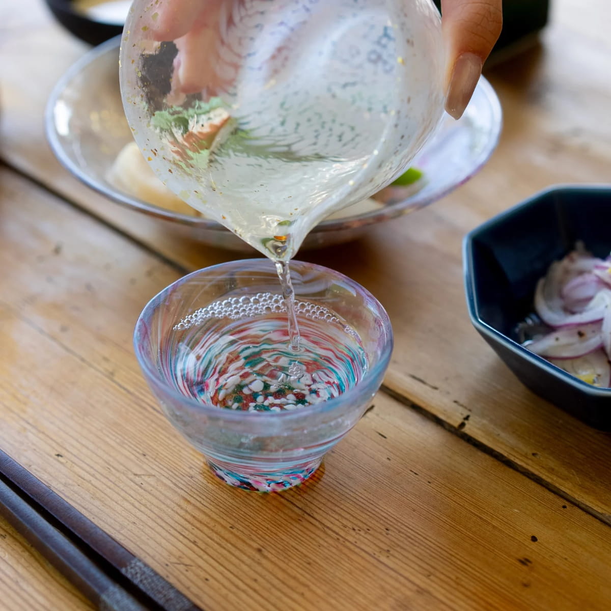 津軽びいどろ 盃コレクション ぐい呑み型 85ml