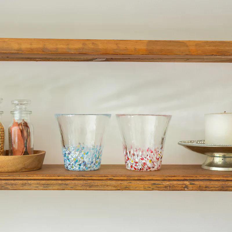 津軽びいどろ にほんの色ふうけい グラスペア（2色展開）