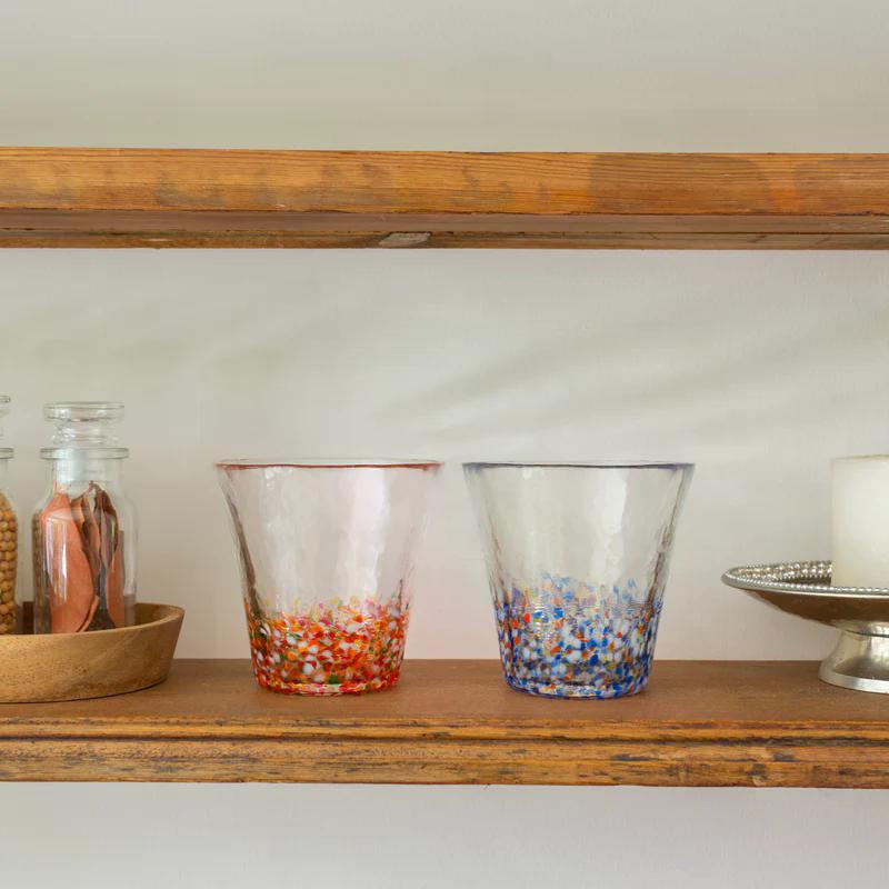 津軽びいどろ にほんの色ふうけい グラスペア（2色展開）