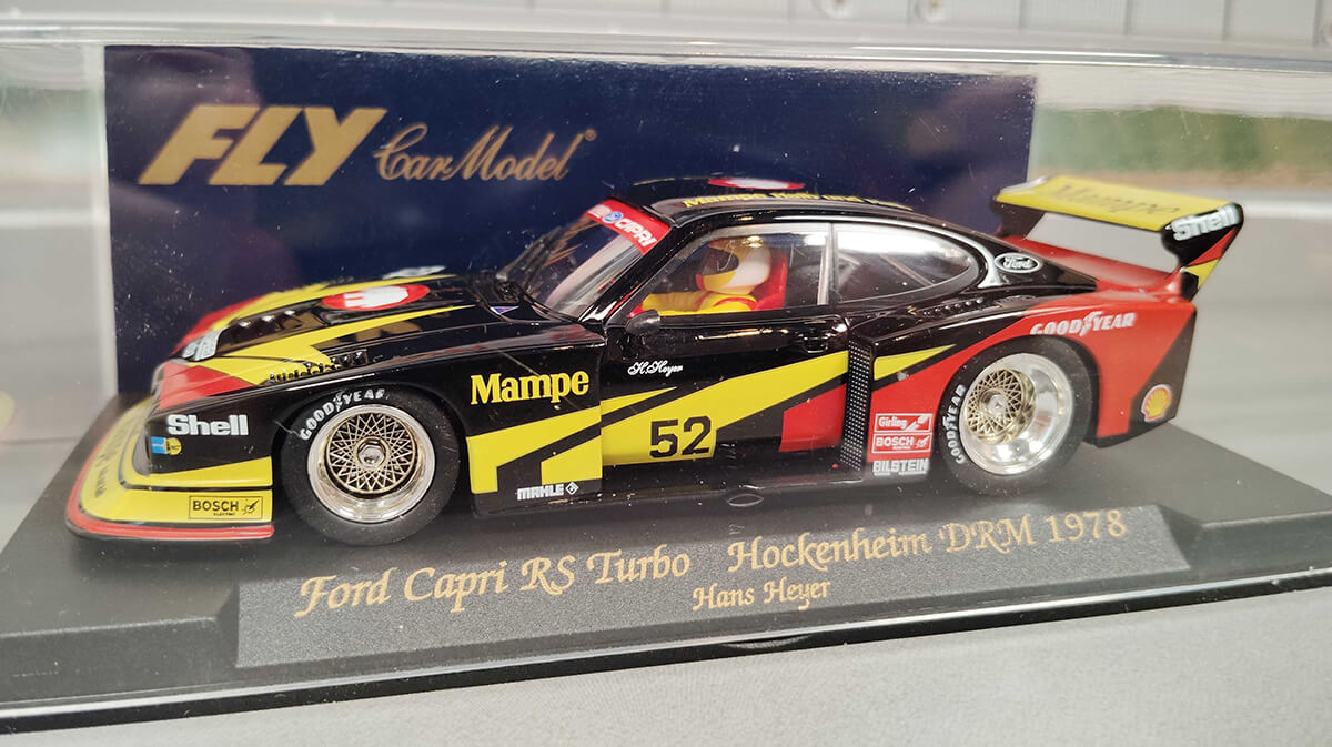 1/32スロットカー Ford Capri RS Turbo Hockenheim DRM 1978
