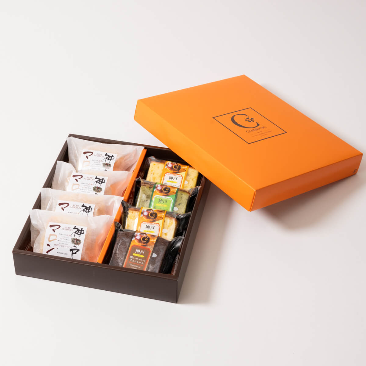 神戸マロン・ケーキ詰合せ 8個入り