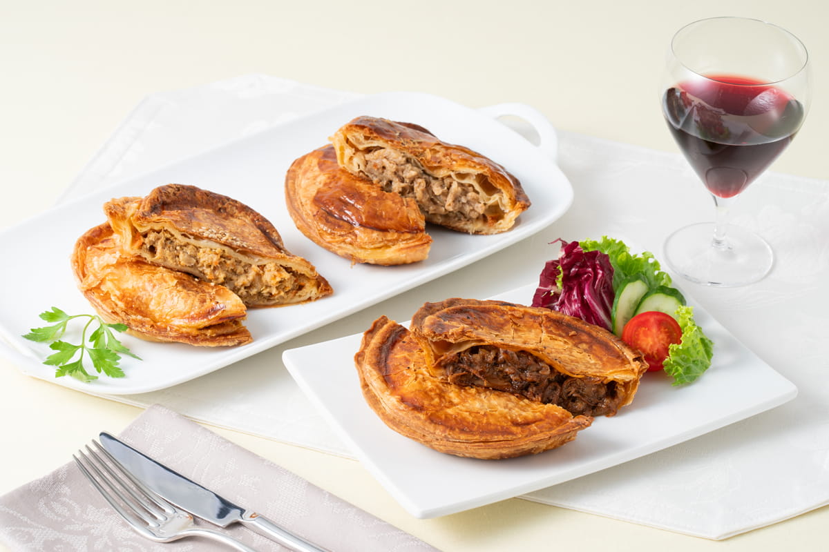 ミートパイ 鈴鹿・ドミニクドゥーセの店】3種のミートパイ | HESTA LIFE store