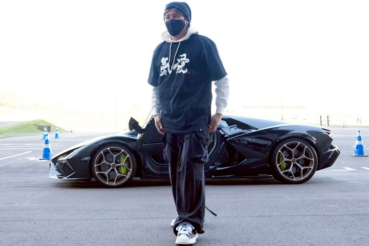 BIG BOSS新庄剛志監督×中山秀征書き下ろし「気愛」マグカップ ホワイト