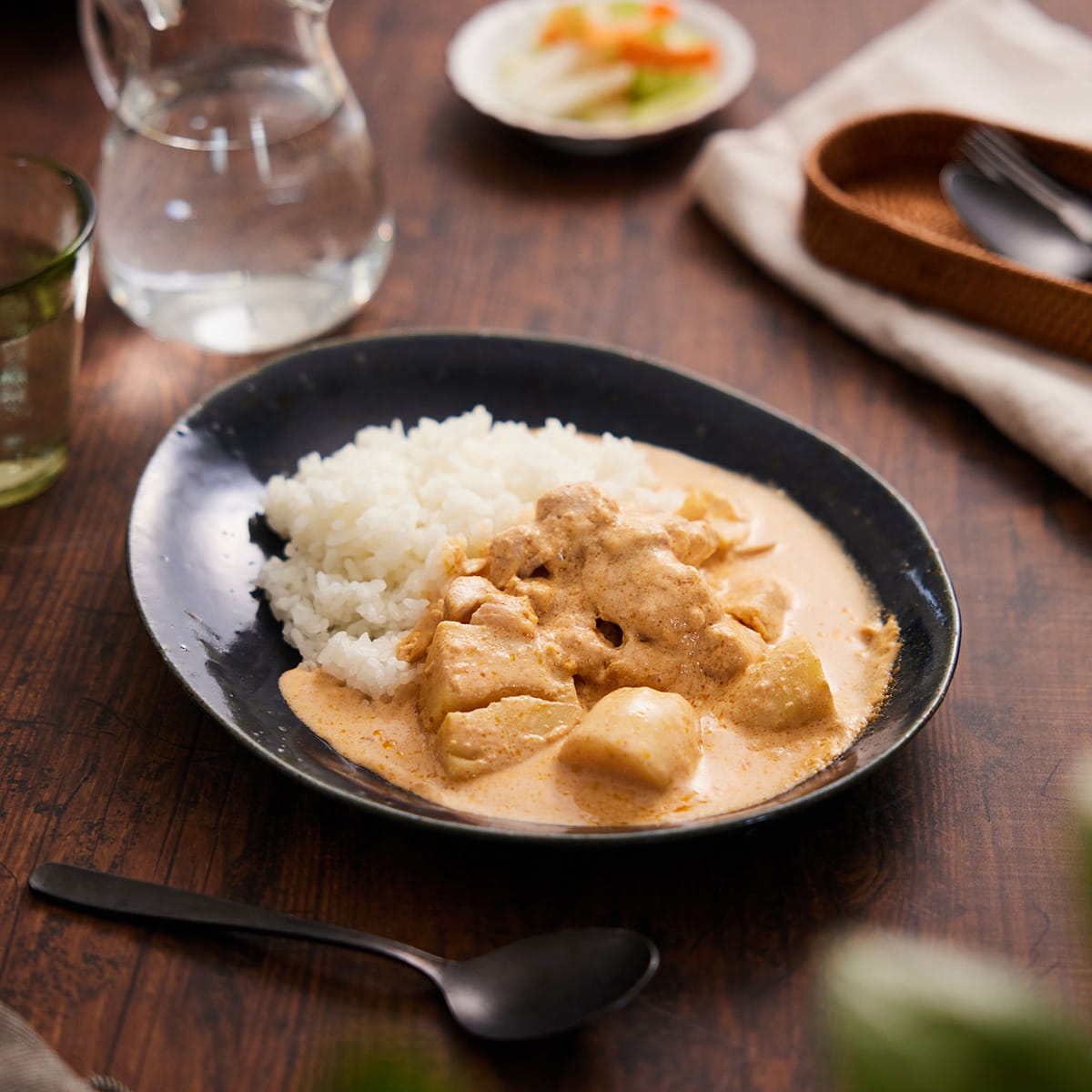 【信楽焼】ここち - KOKOCHI - カレー皿