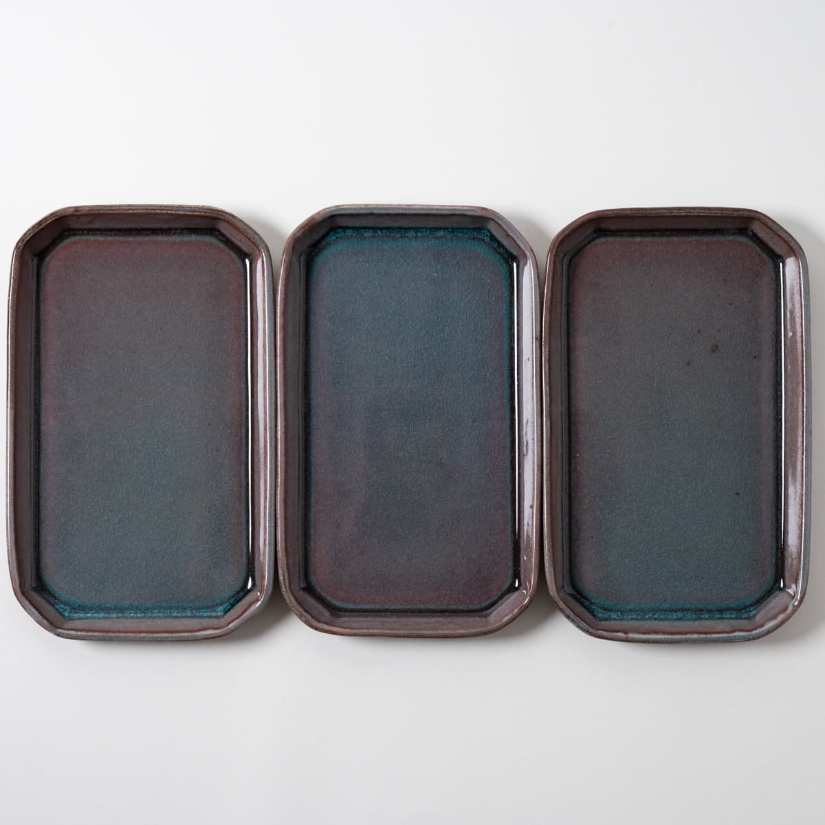 【信楽焼】ここち - KOKOCHI - 8角長方皿