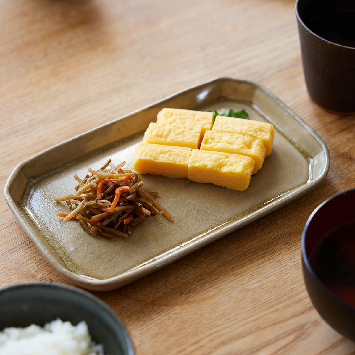 【信楽焼】ここち - KOKOCHI - 8角長方皿