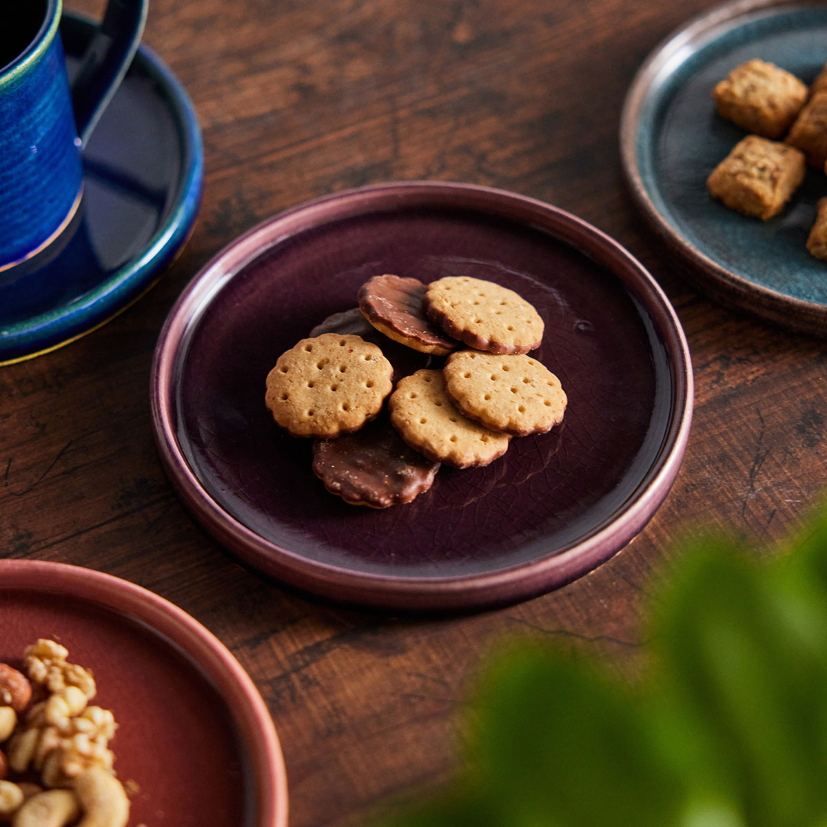 【信楽焼】utsuroi - うつろい - マグ＆切立皿セット Dusk（ダスク）