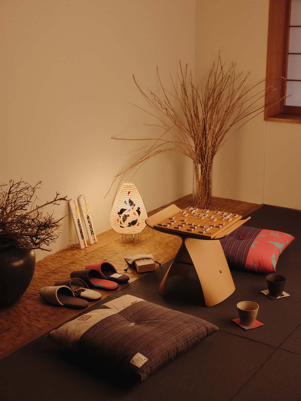 日本のいいもの 京都・小嶋商店の手描き提灯 ランプ - Meiji 32cm