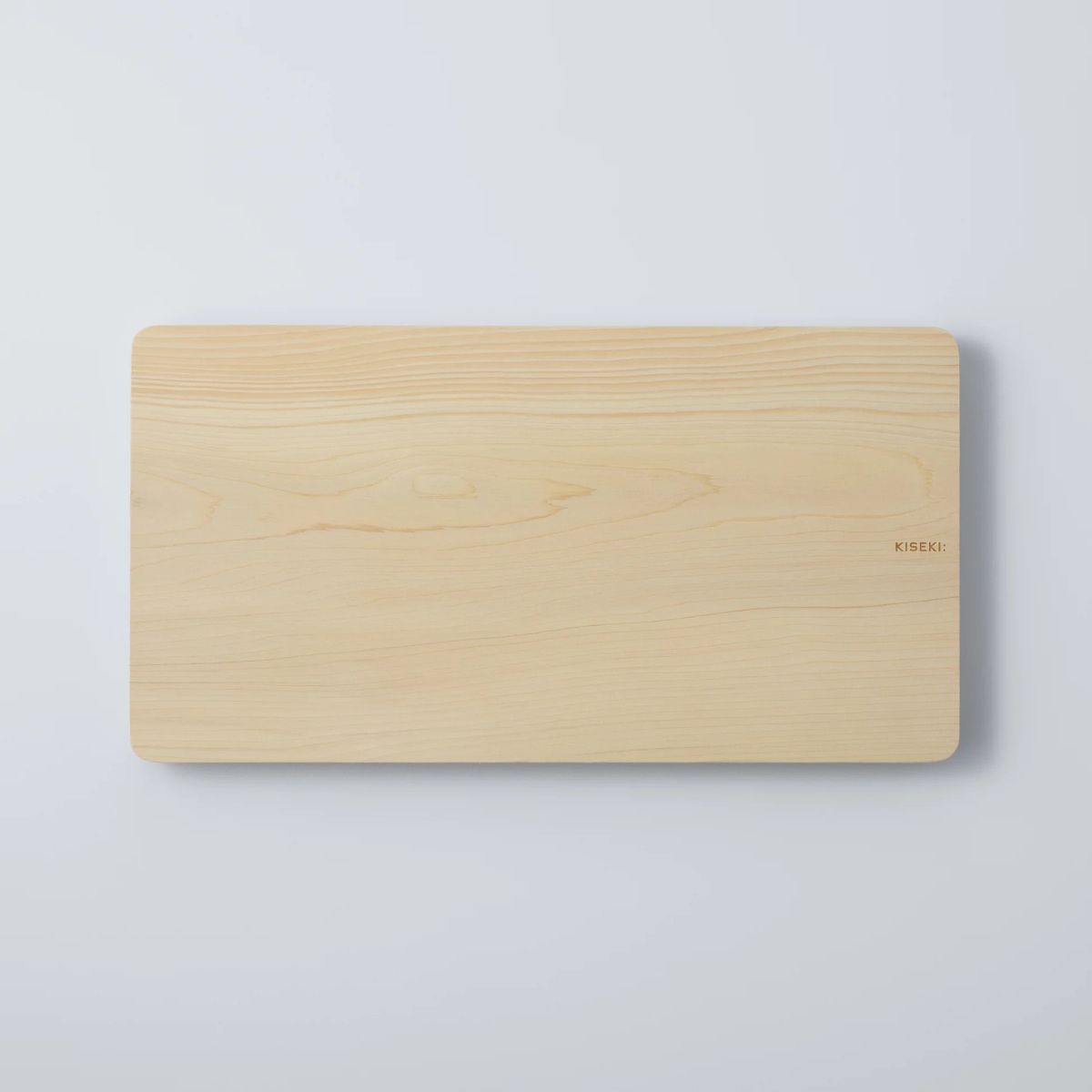 切る時間を心地よく　KISEKI: 青森ヒバのまな板（大）