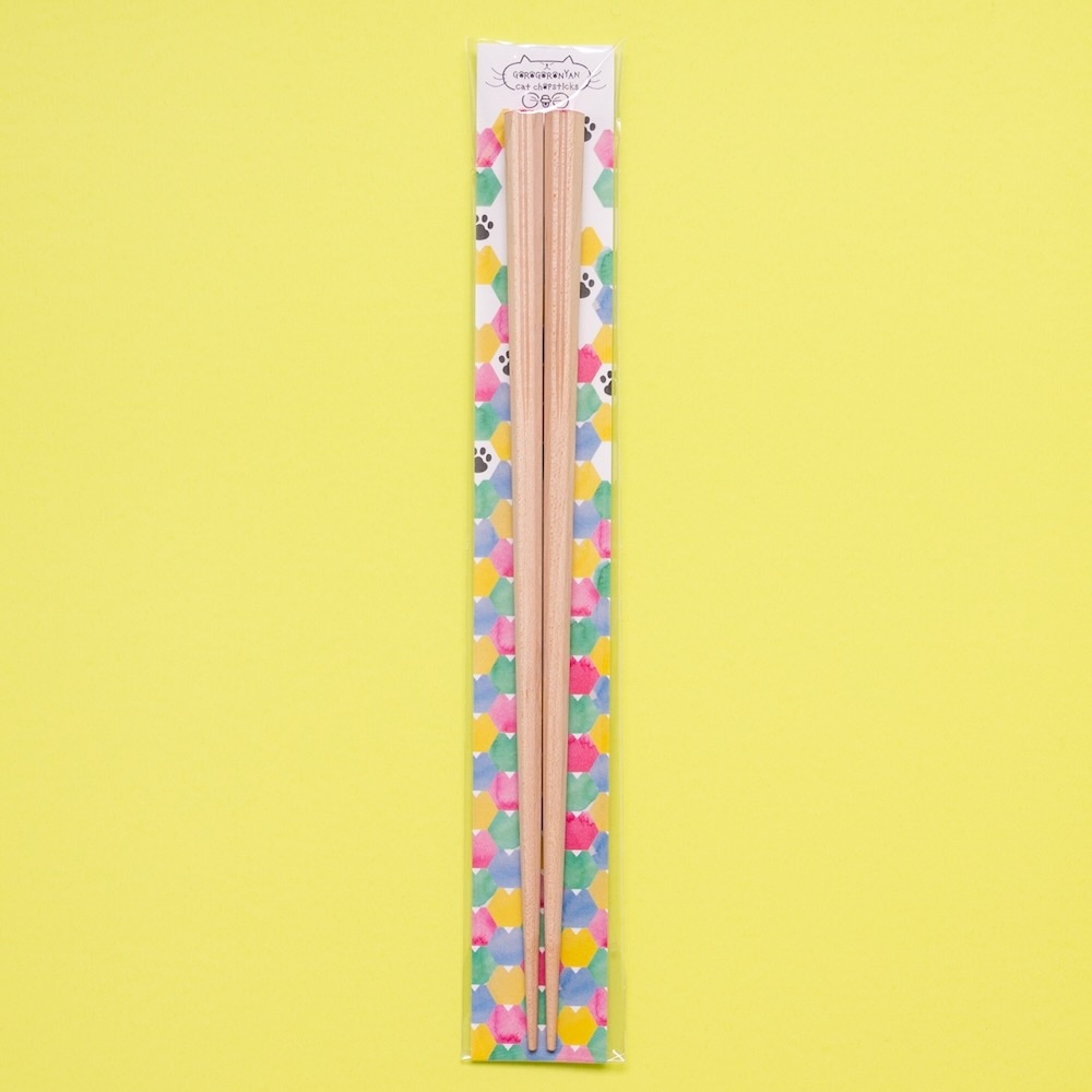 【箸蔵まつかん】GOROGORONYAN cat chopsticks 23cm(6色展開)