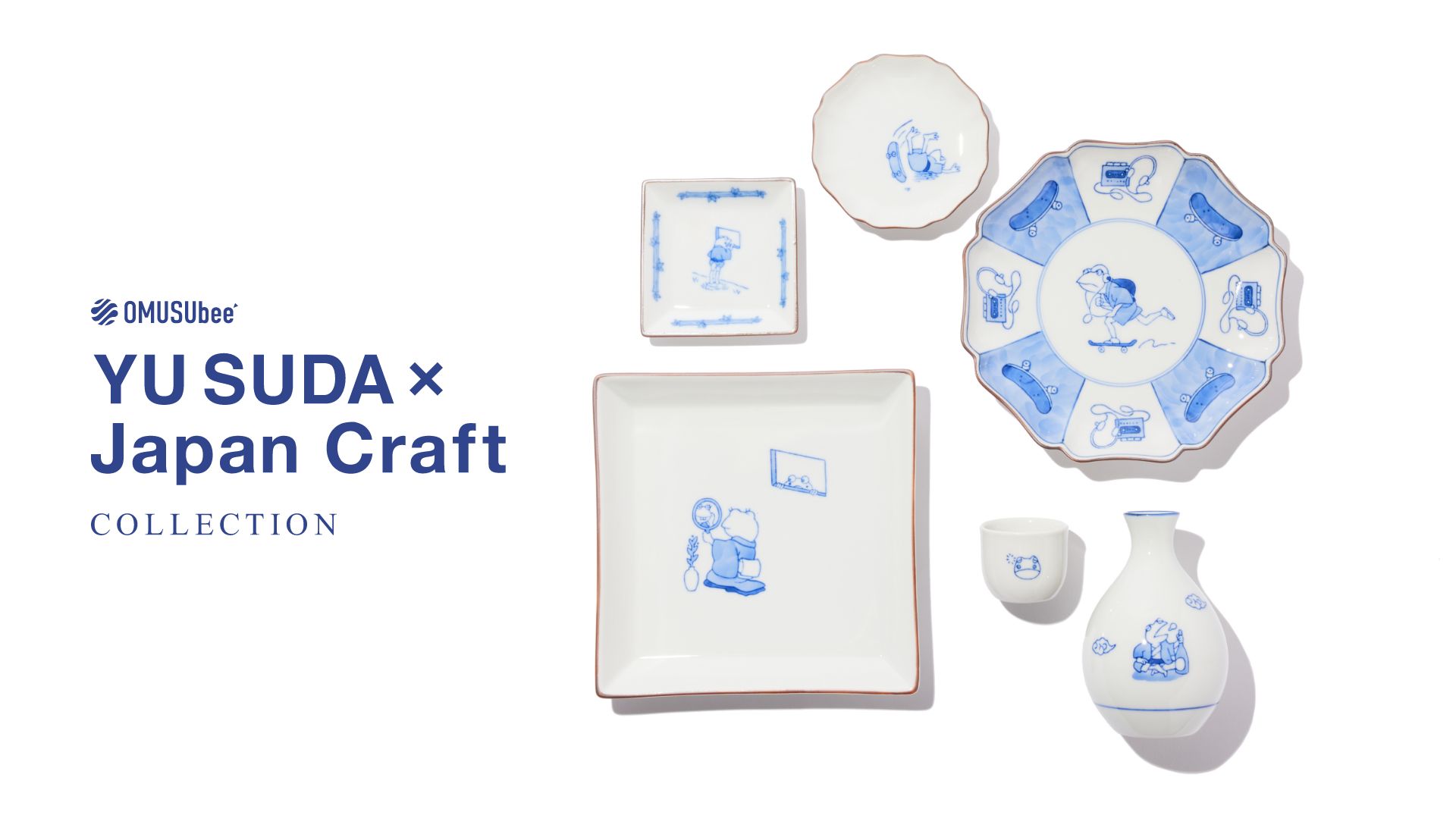 OMUSUbee YU SUDA × Japan Craft COLLECTION