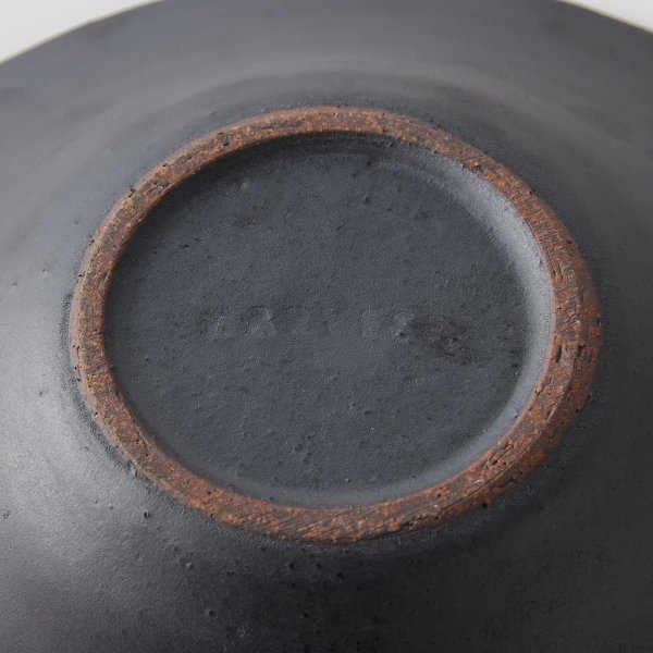 HARU様❁美濃焼❁リム大皿セット❁エンボス加工❁チョコレートブラウン❁未使用❁ 美濃焼リムボウル(S)黒結晶 – おしゃれな食器専門店『SYOKKIDANA』