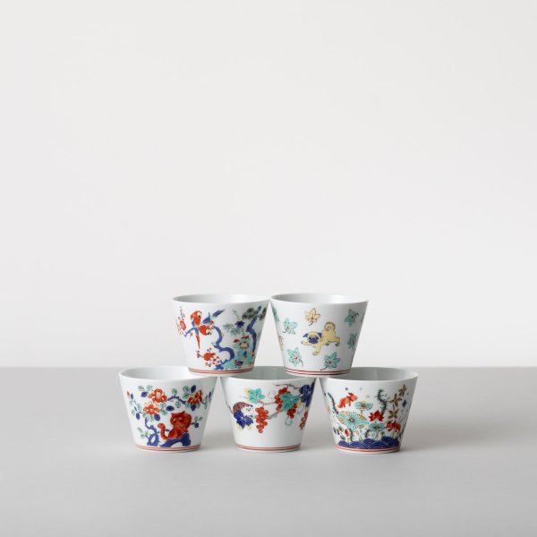 波佐見焼】 BARBAR 蕎麦猪口大事典 色絵 そばちょこ パグ | HESTA LIFE